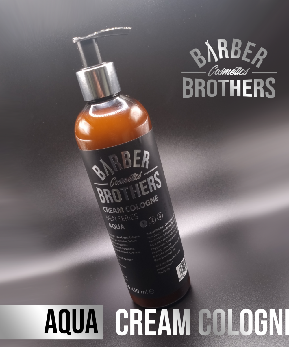AQUA CREAM COLOGNE 400ML – Barber Brothers Cosmetics